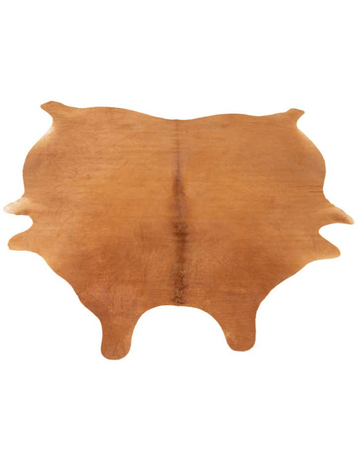 5' 5 x 6' 5 Cowhide Leather Rug