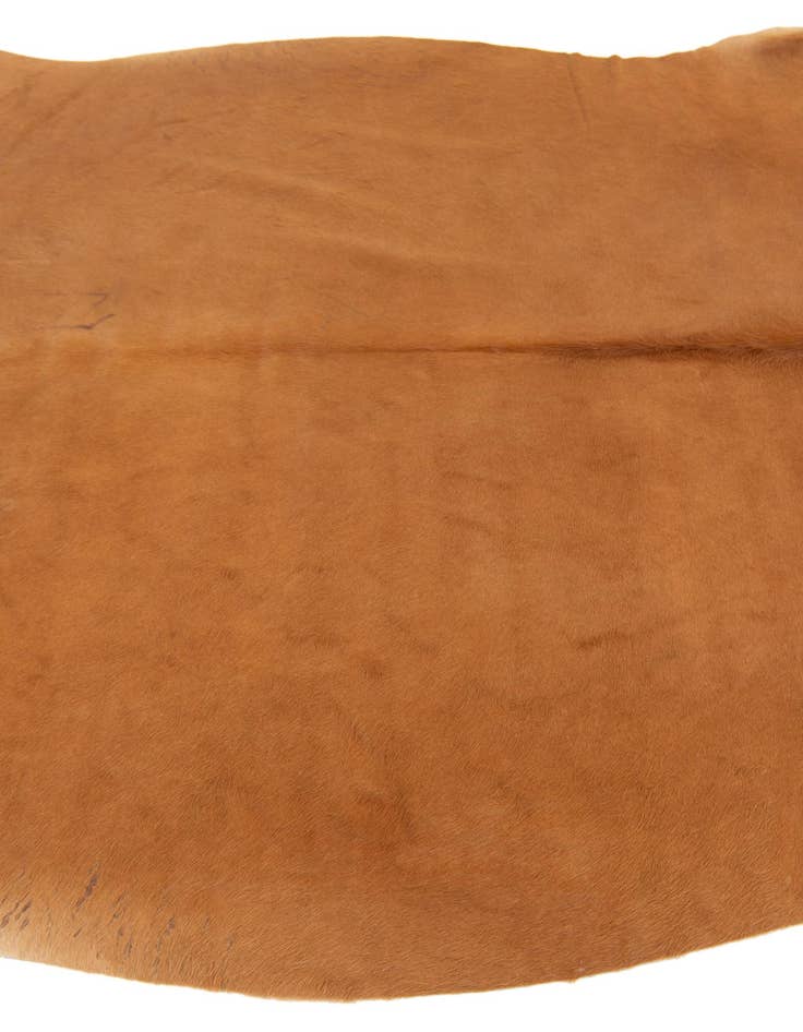 Detail image of 5' 5 x 6' 5 Cowhide Leather Rug