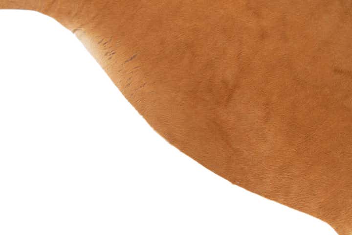 5' 5 x 6' 5 Cowhide Leather Rug