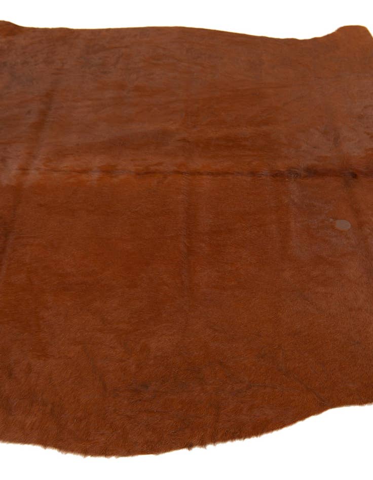 Detail image of 5' 6 x 6' 11 Cowhide Leather Rug