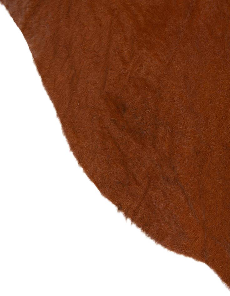 Detail image of 5' 6 x 6' 11 Cowhide Leather Rug
