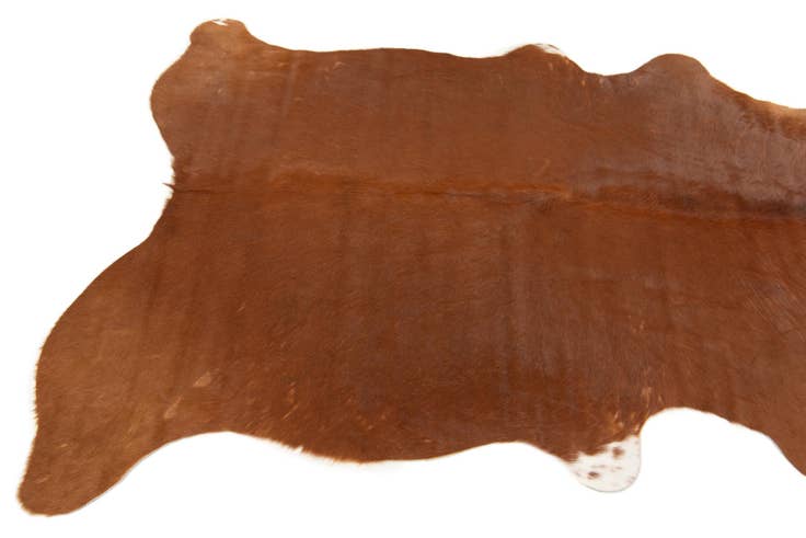 Detail image of 5' x 6' Cowhide Leather Rug