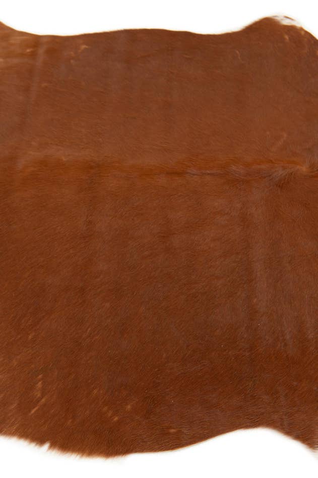 Detail image of 5' x 6' Cowhide Leather Rug