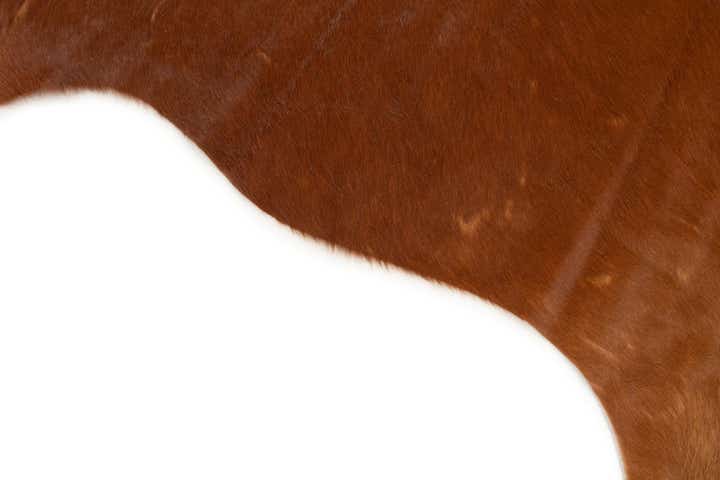 5' x 6' Cowhide Leather Rug