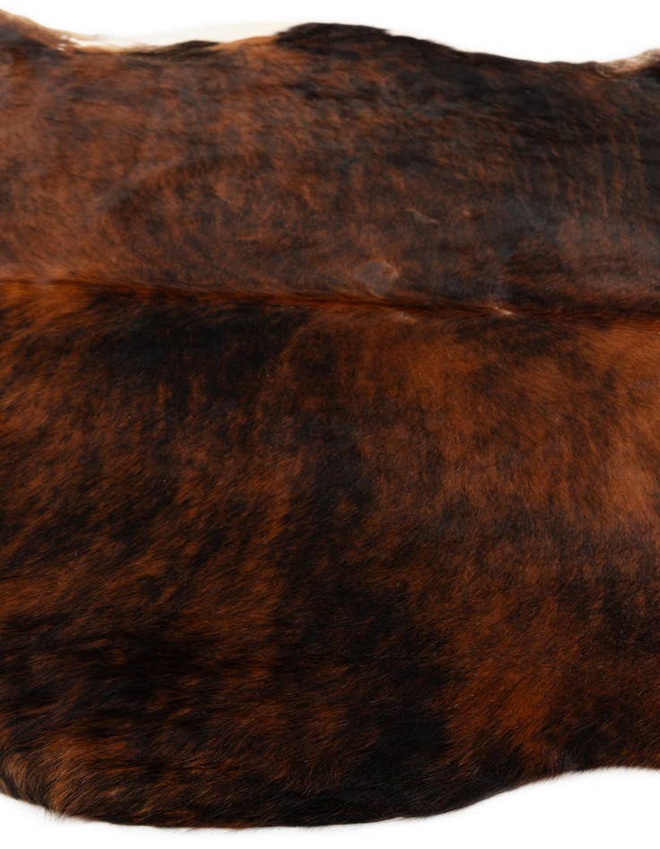 Detail image of 6' x 7' 4 Cowhide Leather Rug