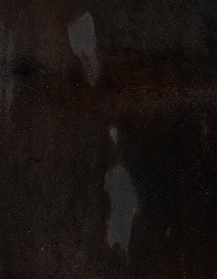 Detail image of 6' 5 x 7' 1 Cowhide Leather Rug