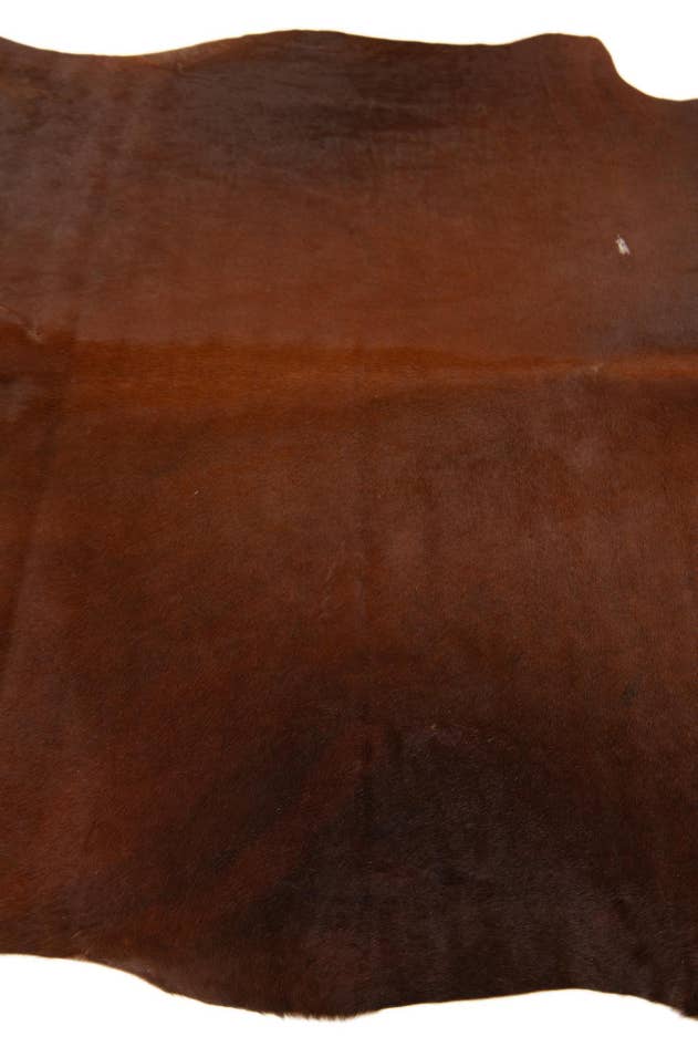 Detail image of 5' 9 x 7' Cowhide Leather Rug