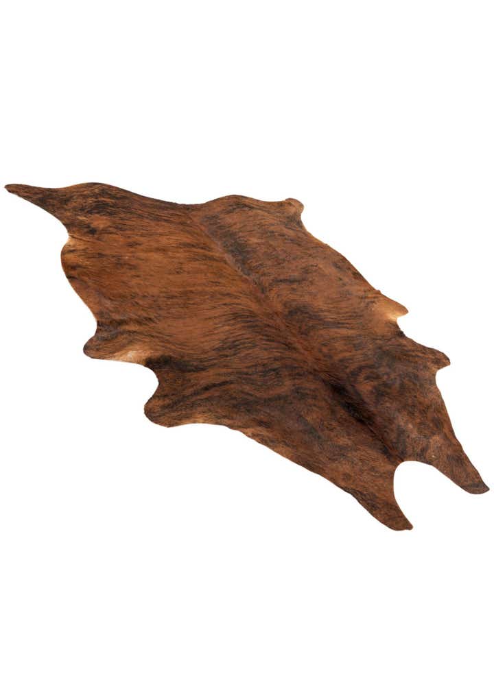 5' 11 x 7' 1 Cowhide Leather Rug
