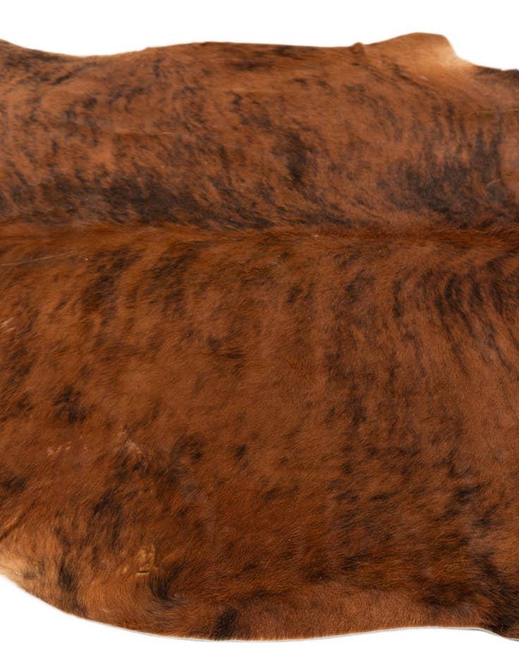 Detail image of 5' 11 x 7' 1 Cowhide Leather Rug