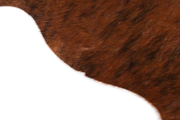 5' 1 x 5' 11 Cowhide Leather Rug