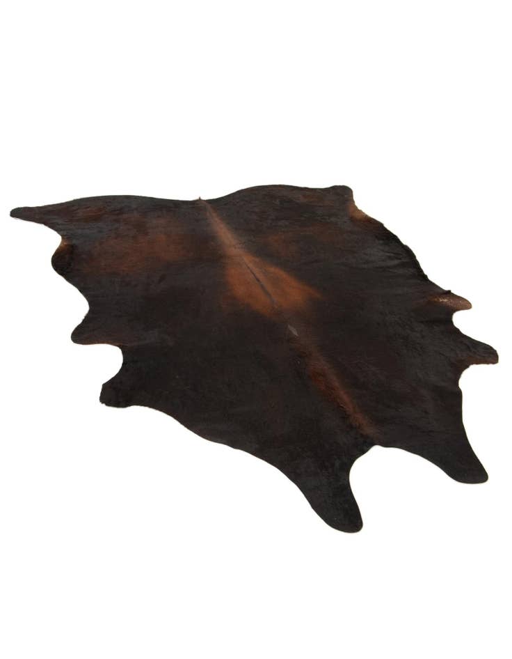 Detail image of 6' 6 x 7' 4 Cowhide Leather Rug