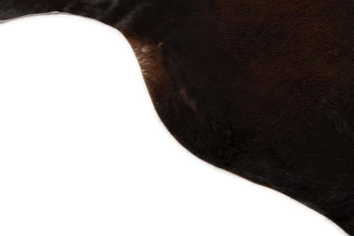6' 6 x 7' 4 Cowhide Leather Rug