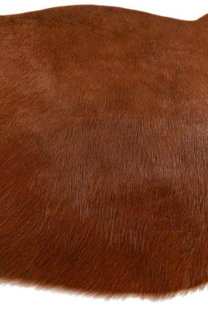2' 2 x 2' 11 Cowhide Leather Rug