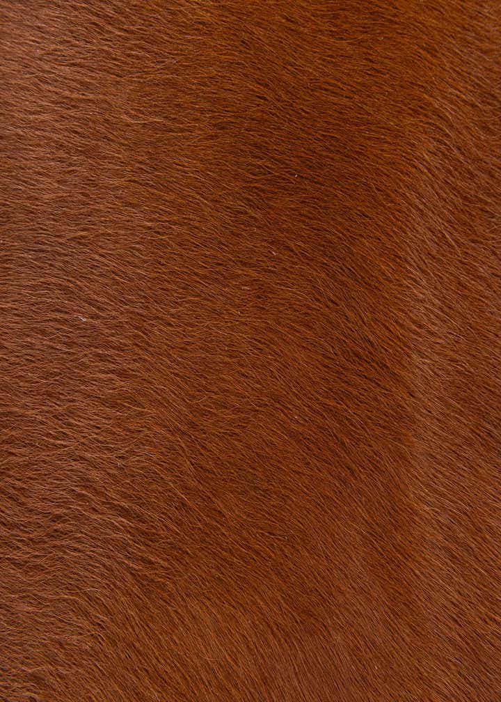 2' 2 x 2' 11 Cowhide Leather Rug