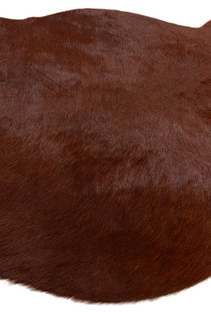 2' 2 x 2' 11 Cowhide Leather Rug