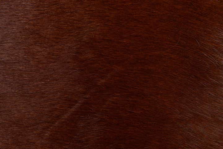 2' 2 x 2' 11 Cowhide Leather Rug