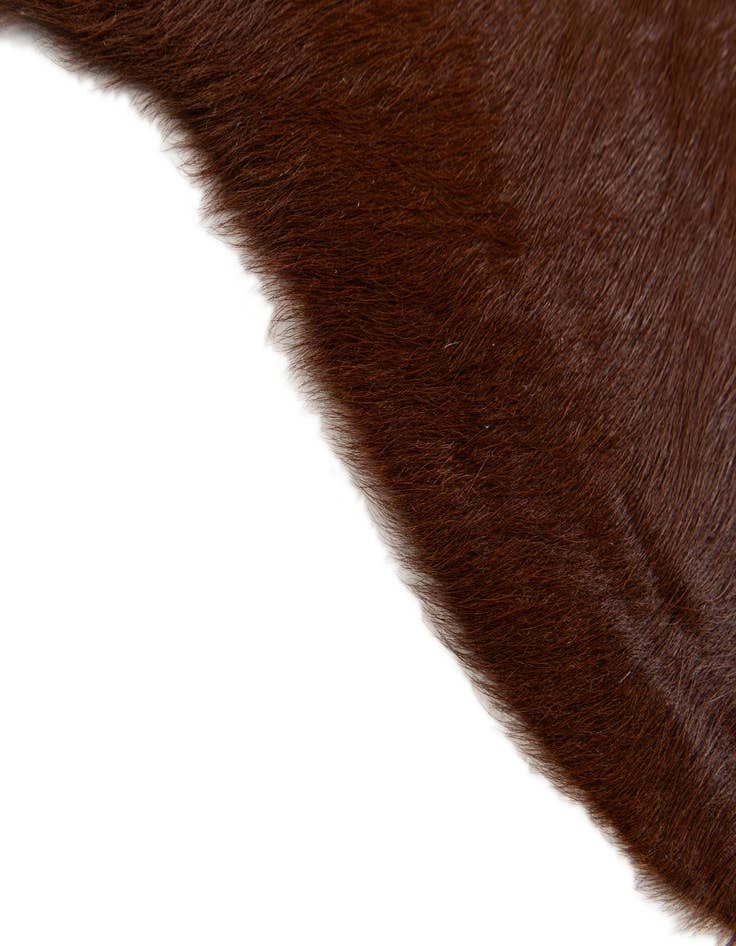 Detail image of 2' 2 x 2' 11 Cowhide Leather Rug
