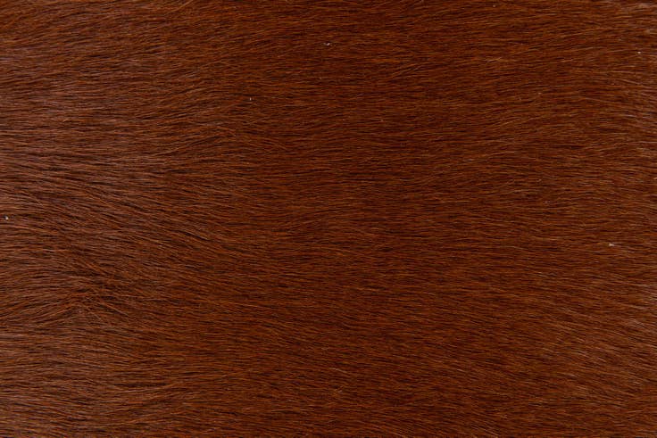 Detail image of 2' 2 x 2' 11 Cowhide Leather Rug