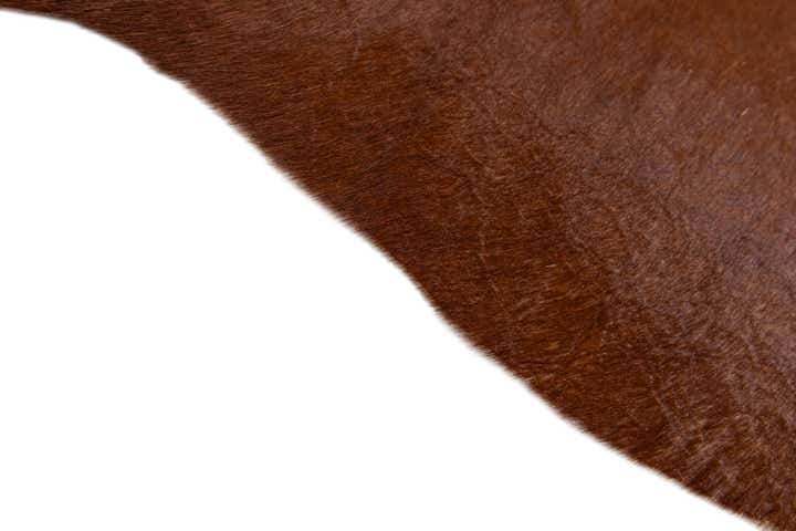 2' 2 x 2' 11 Cowhide Leather Rug