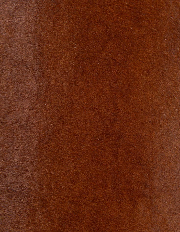 Detail image of 2' 2 x 2' 11 Cowhide Leather Rug
