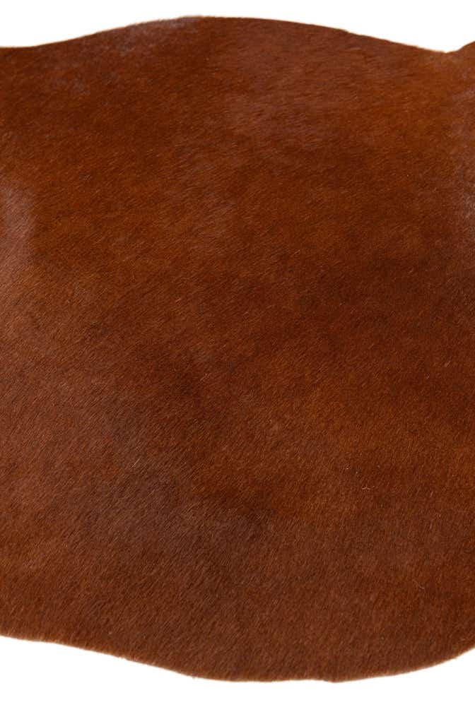 2' 2 x 2' 11 Cowhide Leather Rug