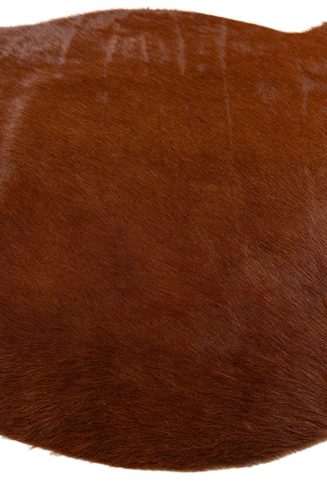 2' 2 x 2' 11 Cowhide Leather Rug