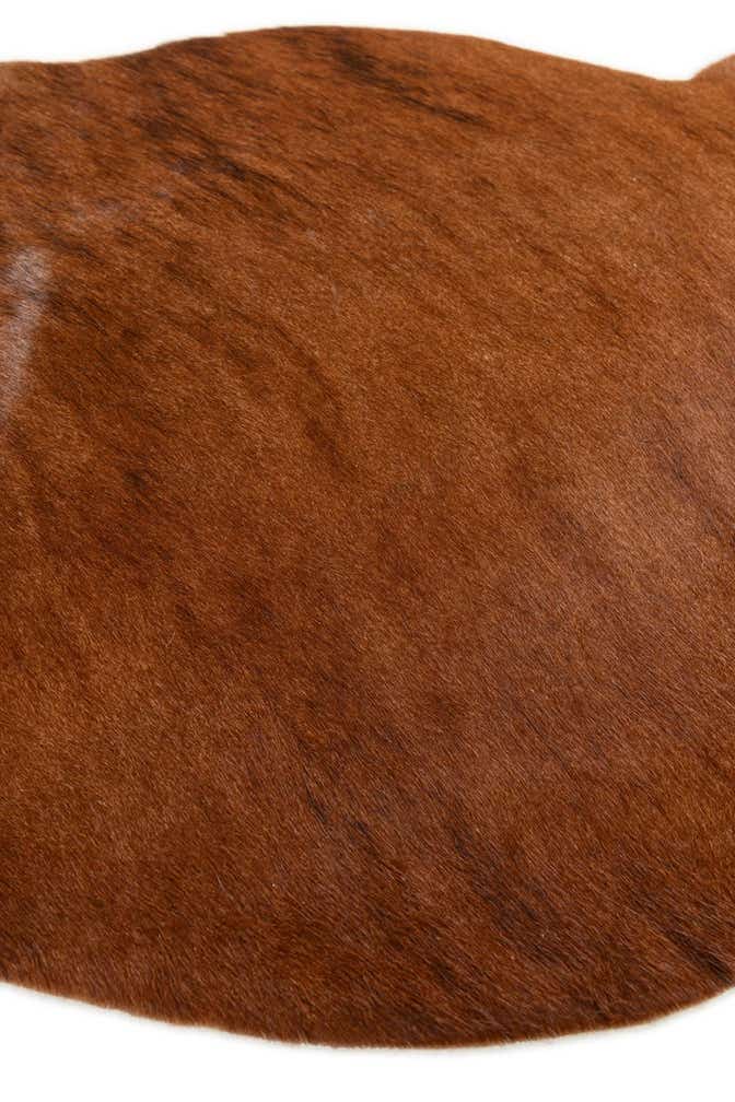 2' 2 x 2' 11 Cowhide Leather Rug