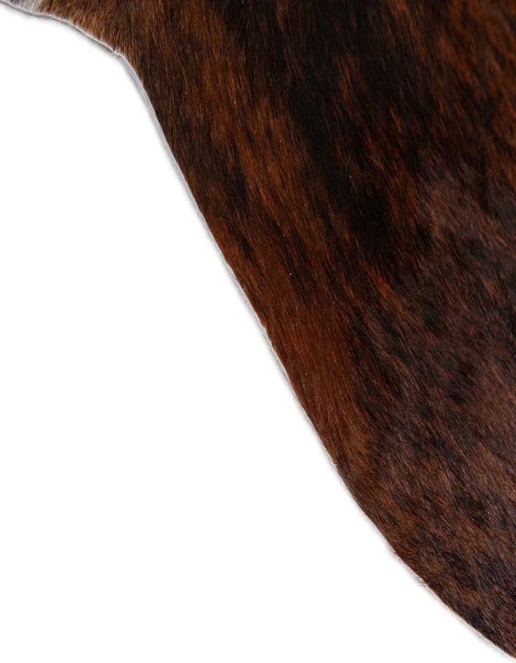 Detail image of 2' 2 x 2' 11 Cowhide Leather Rug