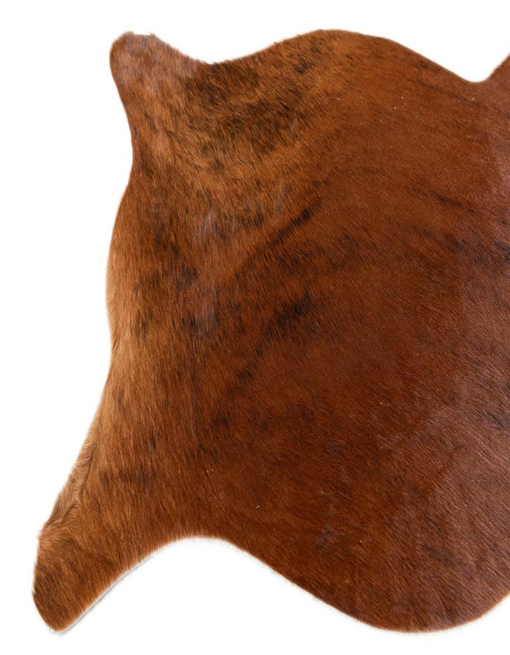 Detail image of 1' 8 x 2' 6 Cowhide Leather Rug