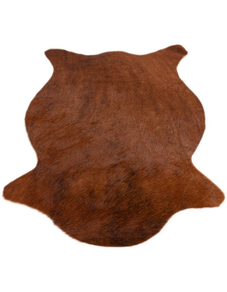 Detail image of 1' 8 x 2' 6 Cowhide Leather Rug