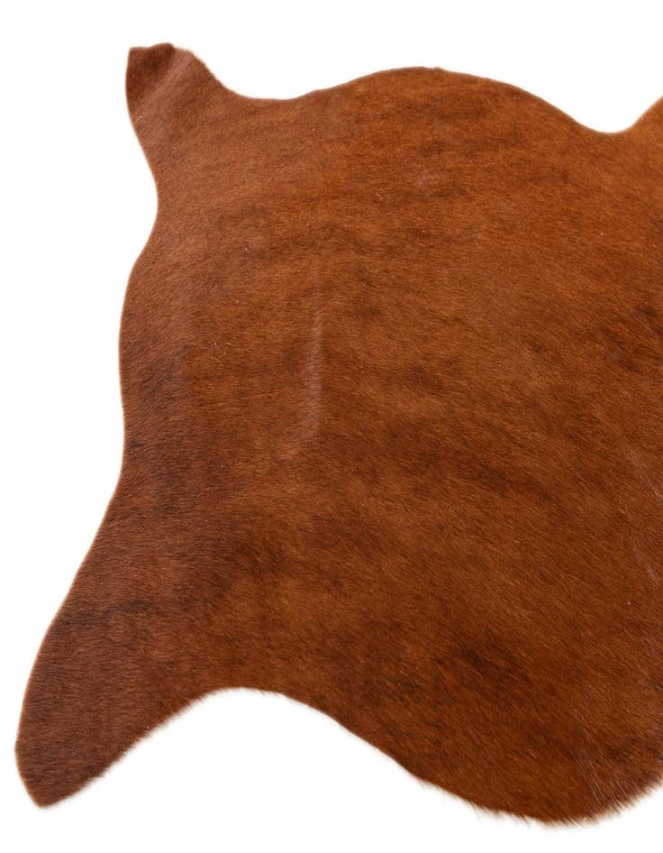 Detail image of 1' 8 x 2' 6 Cowhide Leather Rug