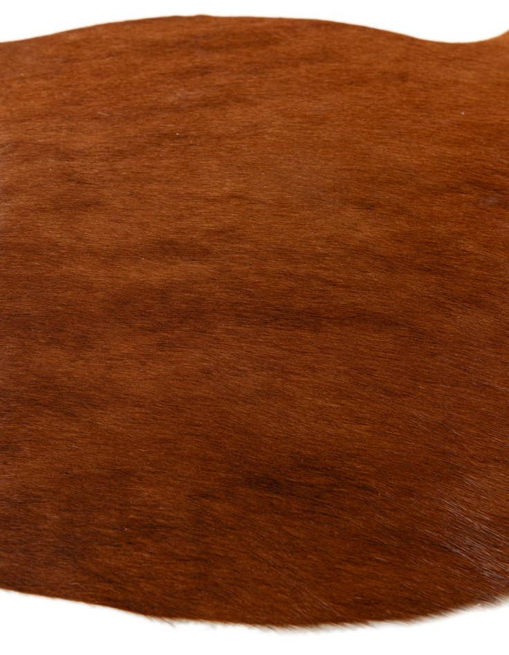 Detail image of 1' 8 x 2' 6 Cowhide Leather Rug