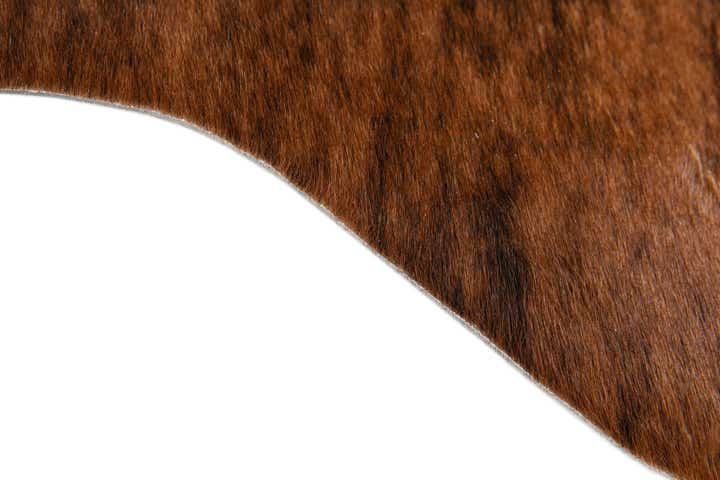 1' 7 x 2' 6 Cowhide Leather Rug