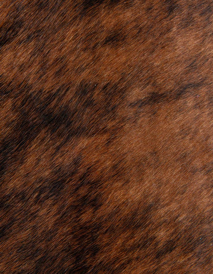 Detail image of 1' 7 x 2' 6 Cowhide Leather Rug