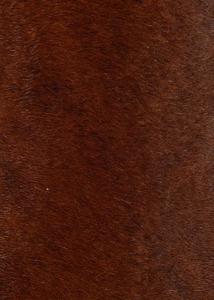 1' 8 x 2' 6 Cowhide Leather Rug