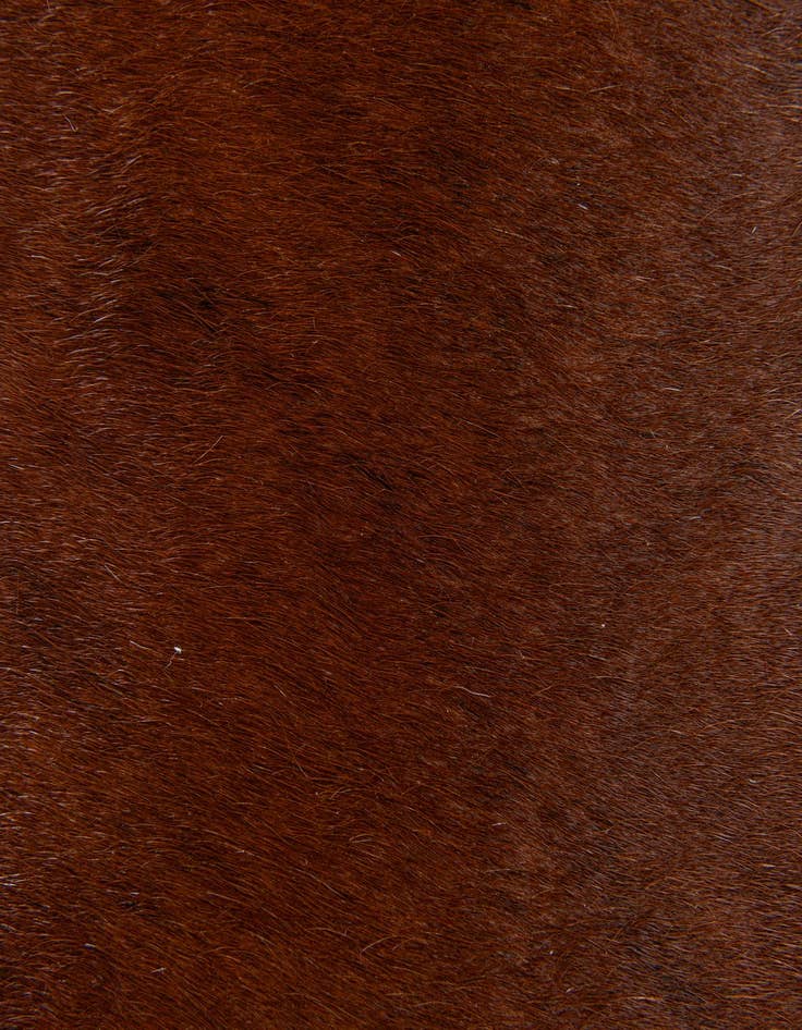 Detail image of 1' 8 x 2' 6 Cowhide Leather Rug