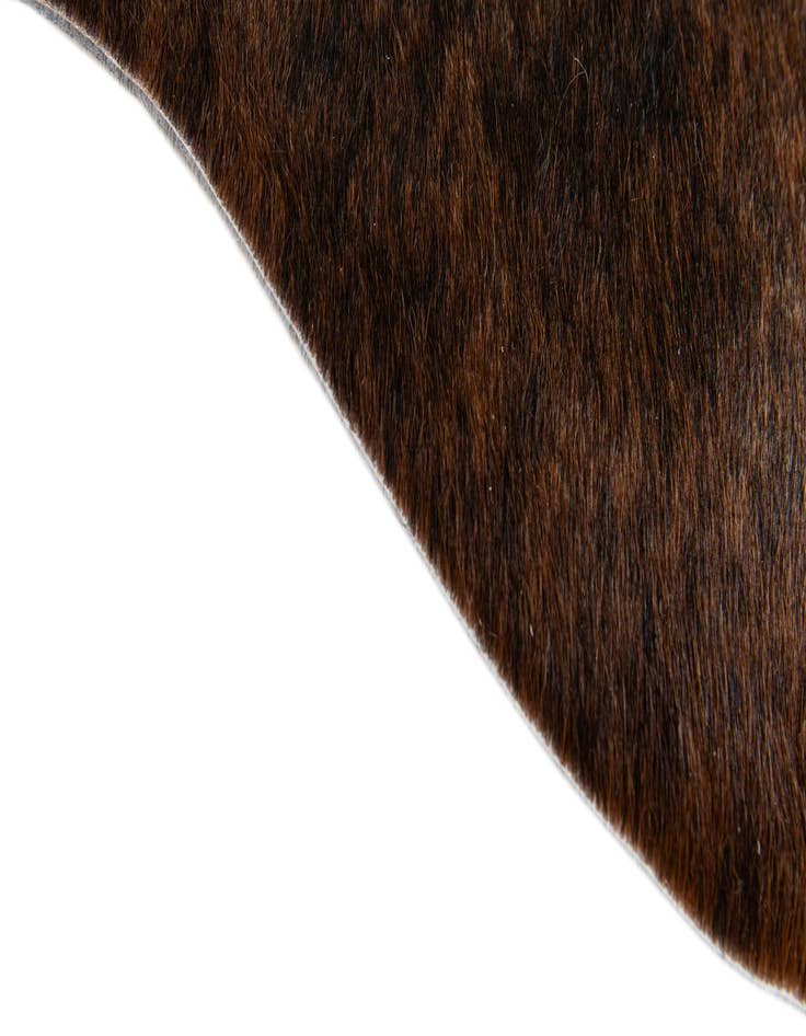 Detail image of 1' 6 x 2' 5 Cowhide Leather Rug