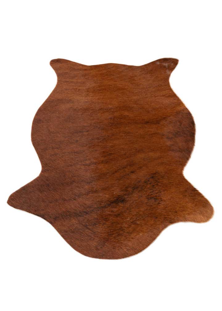 1' 8 x 2' 5 Cowhide Leather Rug