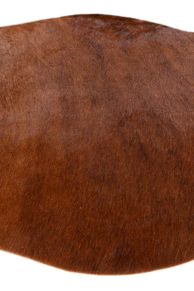 1' 8 x 2' 5 Cowhide Leather Rug