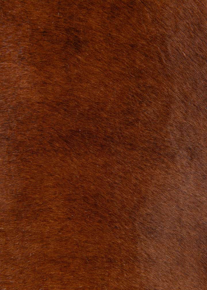 1' 8 x 2' 5 Cowhide Leather Rug