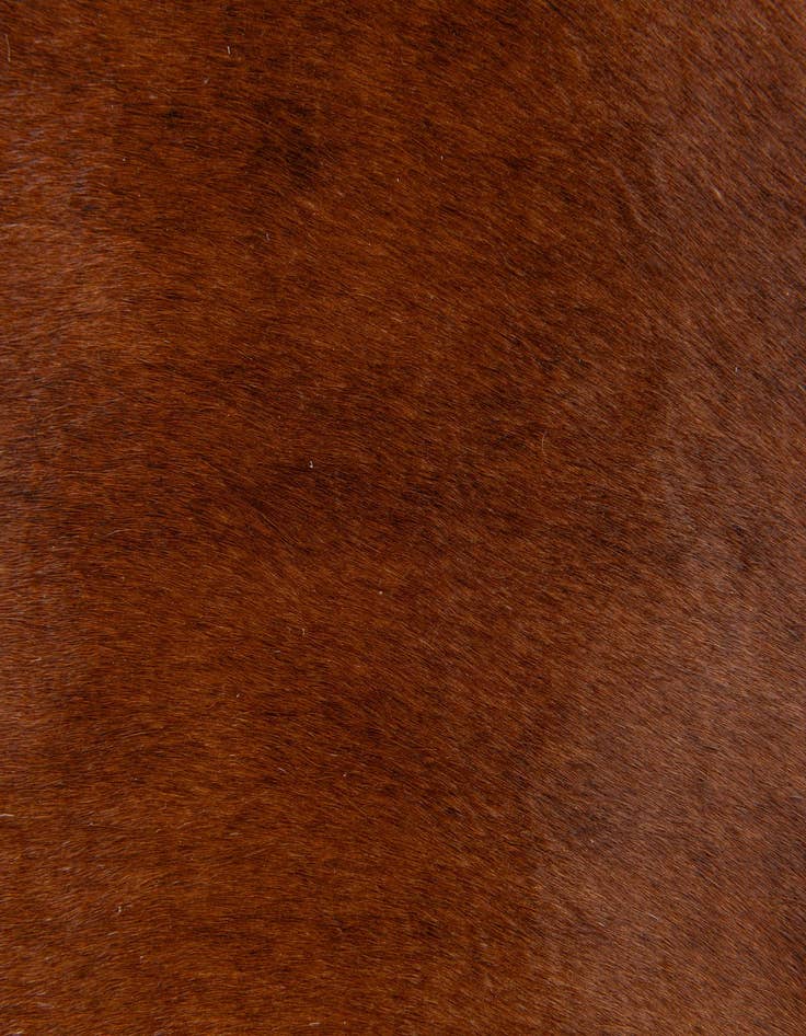 Detail image of 1' 8 x 2' 5 Cowhide Leather Rug