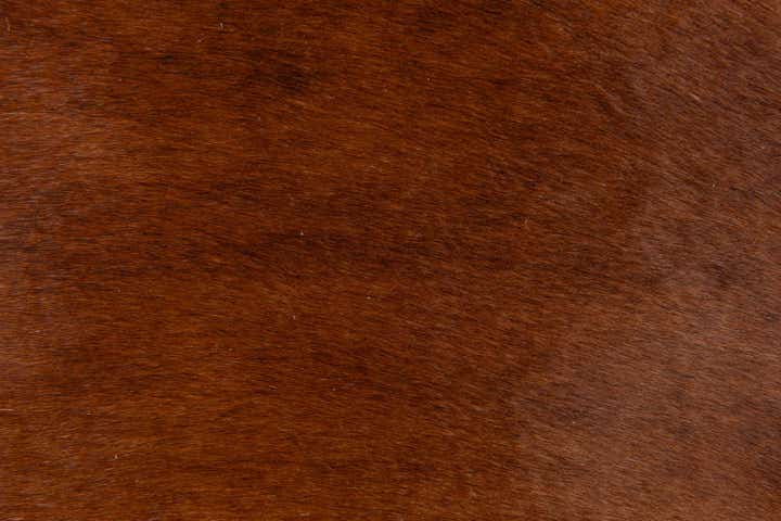 1' 8 x 2' 5 Cowhide Leather Rug
