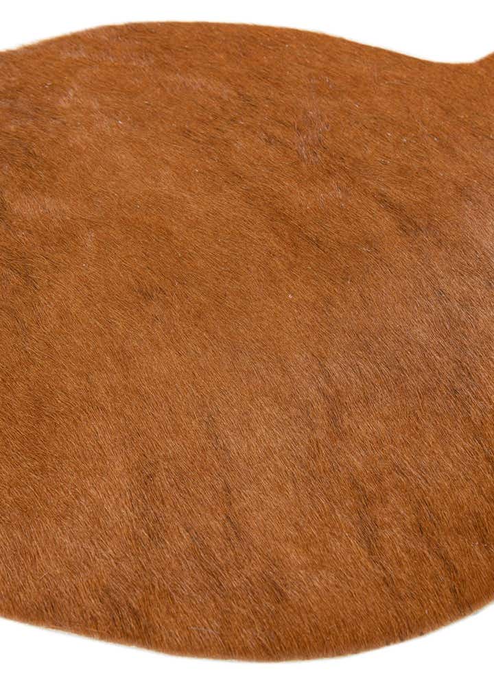 1' 7 x 2' 5 Cowhide Leather Rug