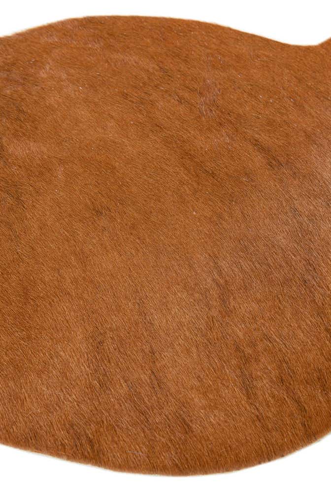1' 7 x 2' 5 Cowhide Leather Rug