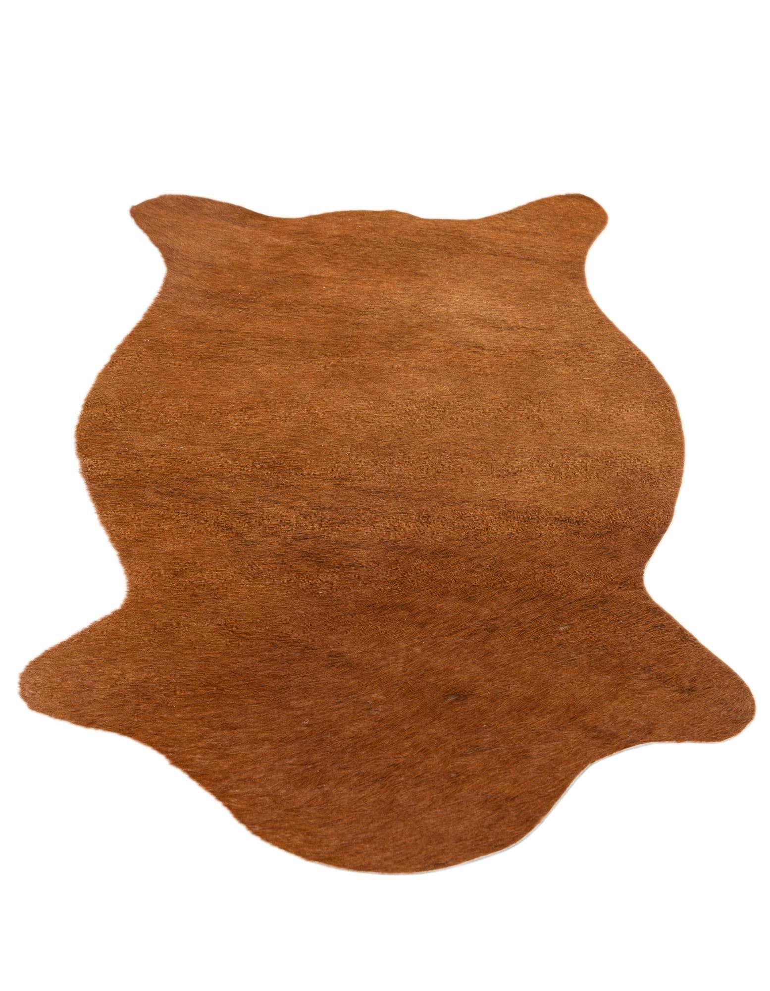 50cm x 75cm Cowhide Leather Alfombra