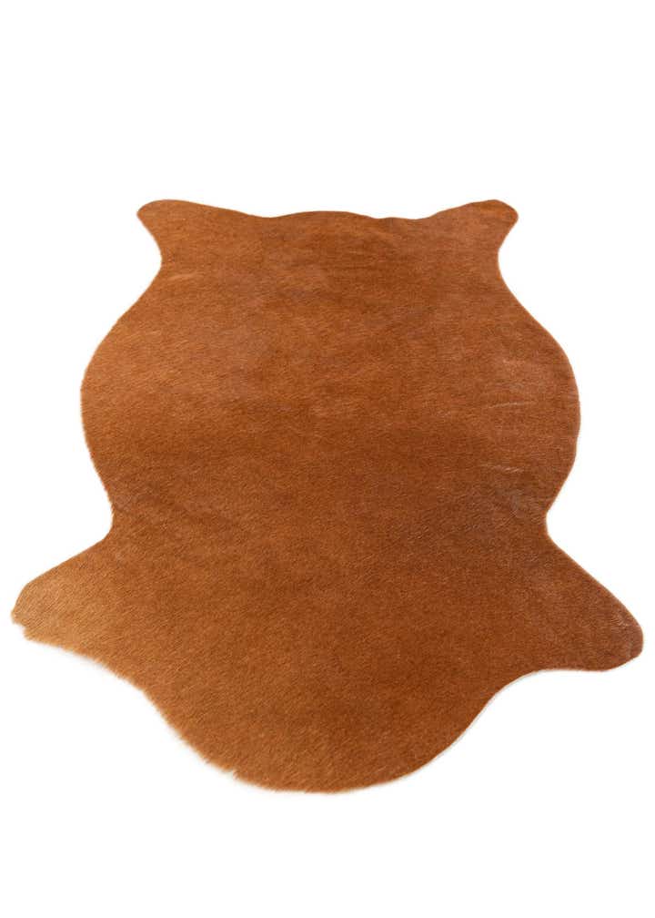 1' 8 x 2' 7 Cowhide Leather Rug