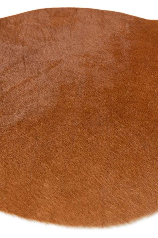 1' 8 x 2' 7 Cowhide Leather Rug