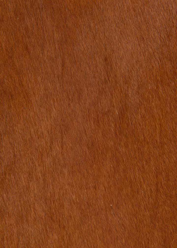 1' 8 x 2' 7 Cowhide Leather Rug