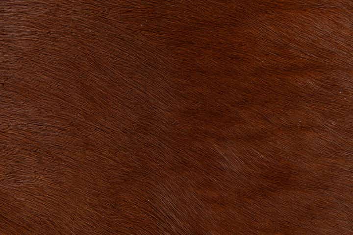 1' 8 x 2' 7 Cowhide Leather Rug