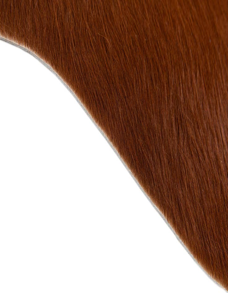 Detail image of 1' 8 x 2' 7 Cowhide Leather Rug